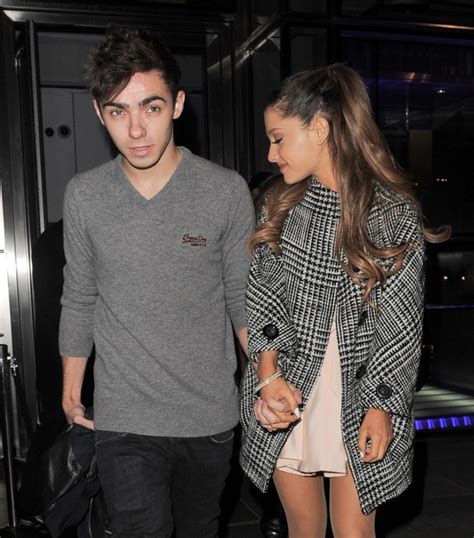 The Wanted S Nathan Sykes My Girlfriend Ariana Grande Allows Me To Dodge Overzealous Fans