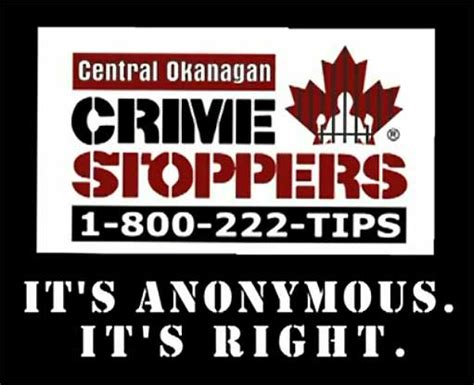 Canada Crime Stoppers Bombing Science
