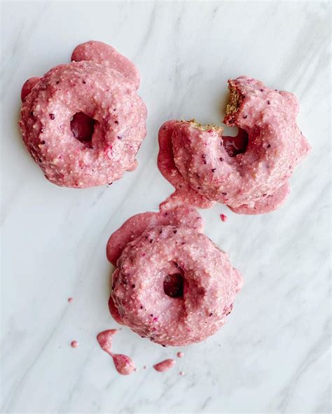 Faith Christensen 🌿 On Instagram Vanilla Donuts W A Raspberry Icing