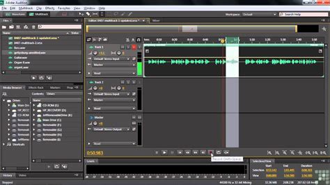 Adobe Audition Cs6 Tutorial Multitrack Recording Techniques