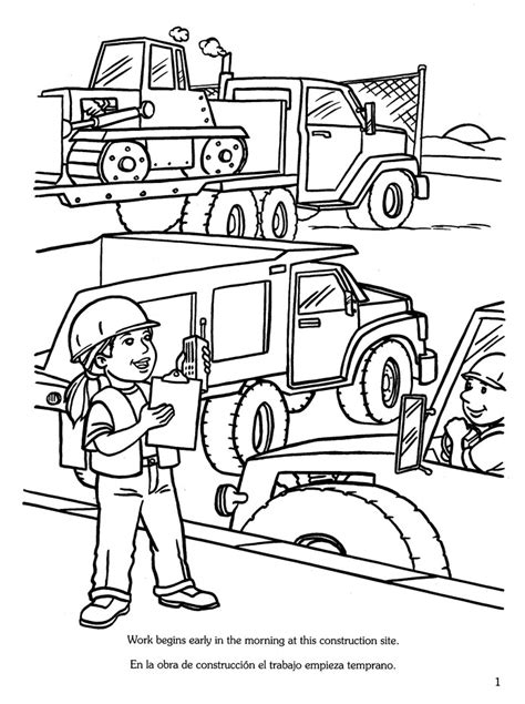 More images for construction equipment coloring pages » Construction Site Coloring Pages - Coloring Home
