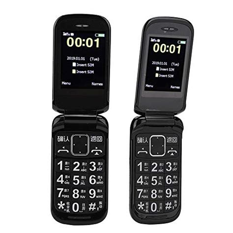 Ashata Big Button Flip Mobile Phone 2g For Elderly 24 Inch Touch