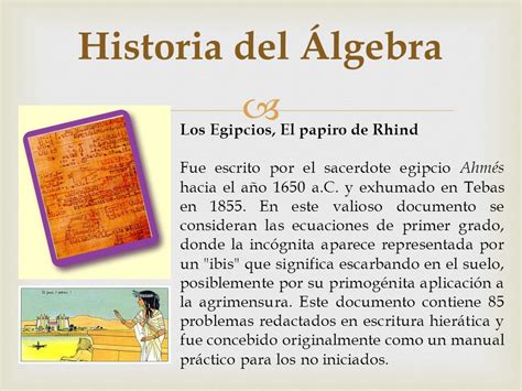 Historia Del Álgebra Algebra