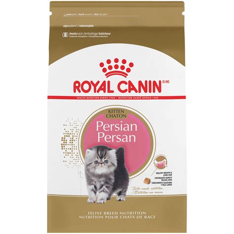 The 35 reviewed wet foods scored on average 3.7 / 10 paws, making royal canin a significantly below average wet cat food brand when compared against all other wet food manufacturer's products. Persian Kitten Dry Cat Food - Royal Canin