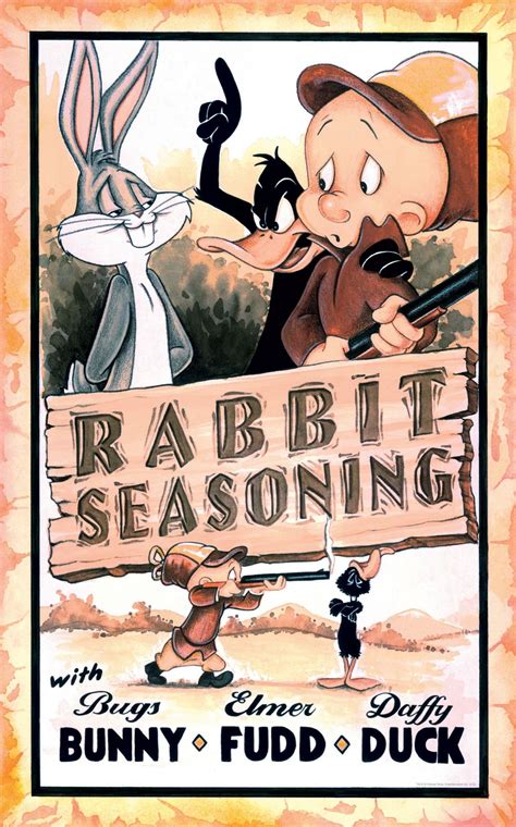 Daffy Duck And Bugs Bunny Rabbit Season
