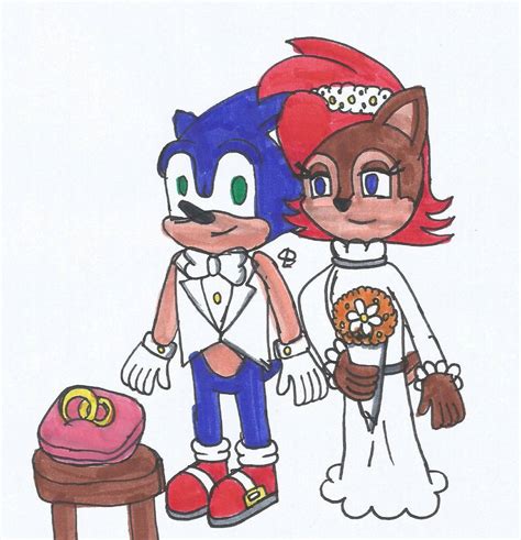 Sonic And Sally Wedding By Spaton37 On Deviantart