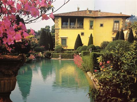 Villa Gamberaia Located In Settignano Hills In Northeast Florence My