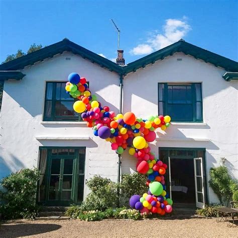 House Balloons Balloons Balloon Installation Bubblegum Balloons