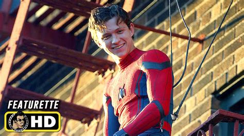 spider man homecoming 2017 tom holland behind the scenes [hd] marvel youtube