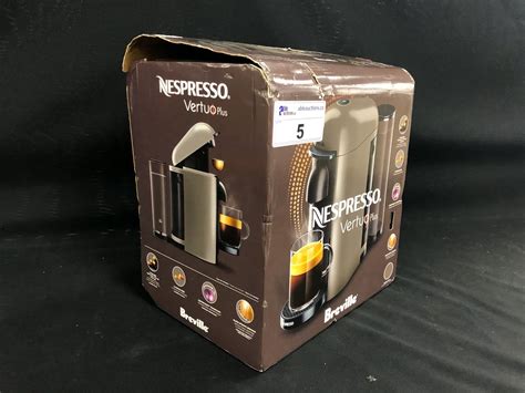 BREVILLE NESPRESSO VIRTUO PLUS MODEL VNV42OGRY1BUC1