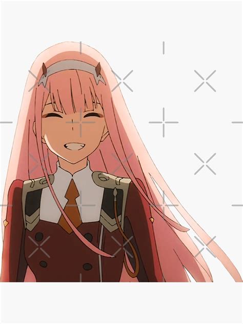 Zero Two Sticker For Sale By Cookiestyle Redbubble