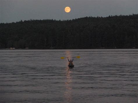 Full Moon Sea Kayaking At Governors Beach On September 9th Zandx
