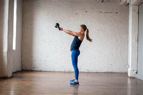 7 Kettlebell Exercises For Women Video Nourish Move Love Kettlebell Workout Strength