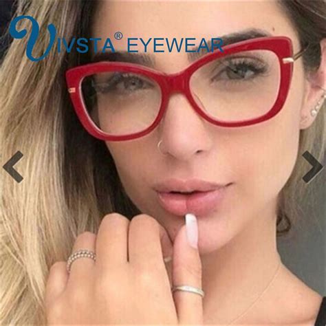 Ivsta Myopia Oversized Ladies Square Glasses Frames For Women Metal