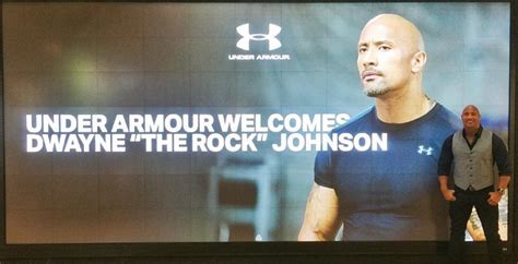 However, its width was considered a boon and bane. Dwayne Johnson aka "The Rock" nouvel ambassadeur d'Under ...