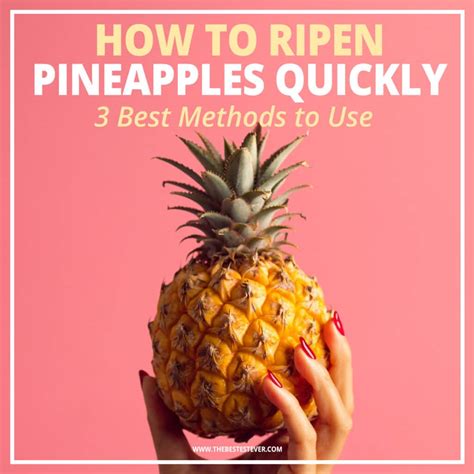 How To Ripen Pineapples Quickly 3 Best Methods To Use
