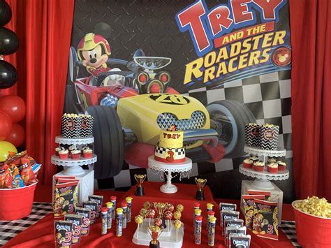 Mickey And The Roadster Racers Birthday Party Ideas Photo 1 Of 18
