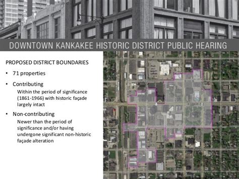 Downtown Kankakee Historic District Public Hearing 8 31 16