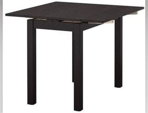 Ikea Bjursta Extendable Table Brown Black Furniture And Home Living