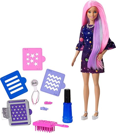 Barbie Fashionistas Poupée Couleurs Surprises Avec Accessoires Pour