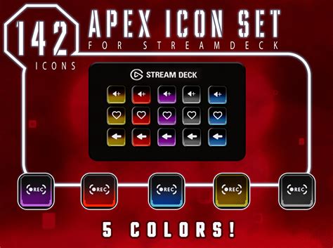 Streamdeck Icons Apex Legends 710 Icons Inspired By Etsy Hong Kong
