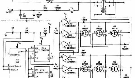 inverter basic circuit diagram