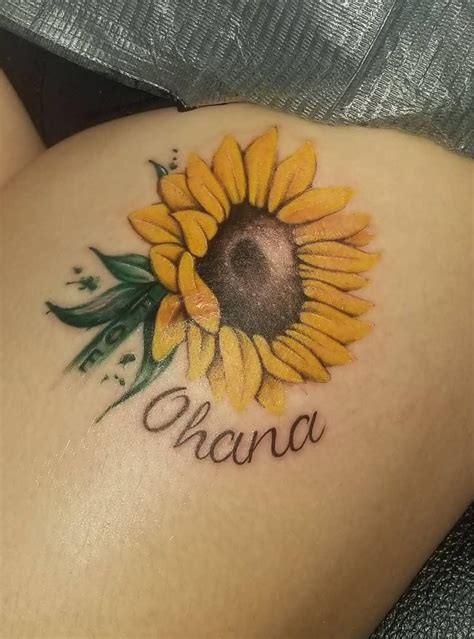 55 Pretty Sunflower Tattoos Let You Sunshine Page 21 Diybig