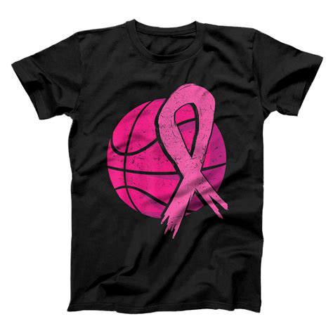 Personalized Breast Cancer Basketball Ball Pink Ribbon Carcinomas Sport T Shirt All Star Shirt