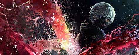 Dual Monitor Wallpaper Red Anime 2560x800 Dual Monitor Anime Wallpaper Wallpaper Gallery Anime