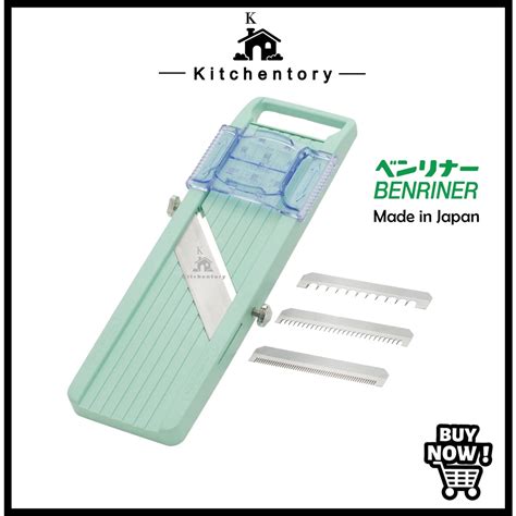 Benriner 100 Original Japanese Mandolin Vegetable Slicer Food Slicer