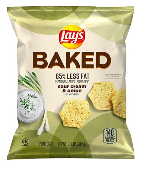 Lays Baked Sour Cream And Onion Chips Lss 64pk Company Coffee Shop
