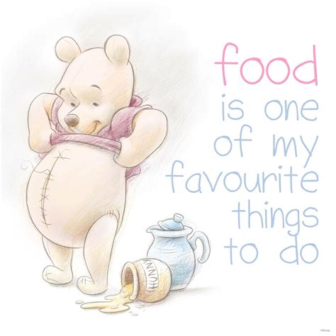 Food Is One Of My Favorite Things To Do Winnie The Pooh Drawing Winnie The Pooh Pictures