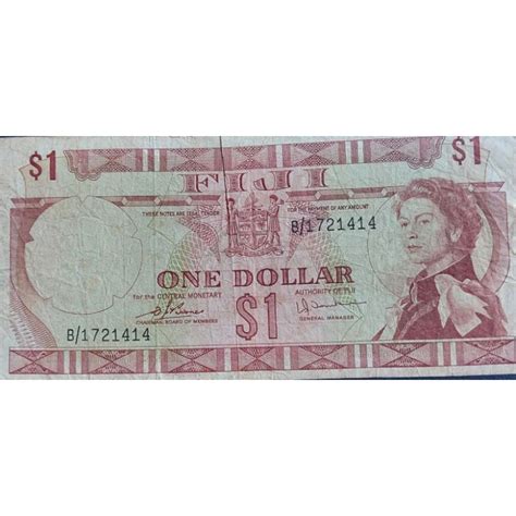 Jual Termurah Rare Langka Uang Asing Negara Fiji Dollar Ratu