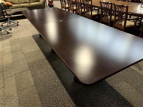 Used Office Conference Tables 12 Rectangular Conference Table In
