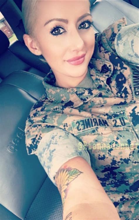 Sexy Us Marine Melts Instagram With Cleavage Cramming Bikini Selfies
