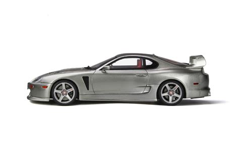 118 Toyota Supra 3000 Gt Trd Body Kit Quick Silver Metallic Clearcoat 1998