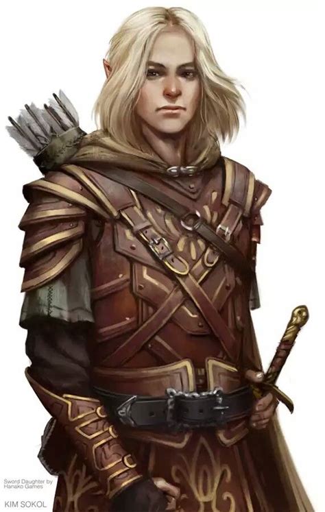 Daughter Of Accolon Fantasy Male Fantasy Armor Elves Fantasy Ranger