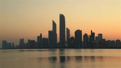 Sunrise Abu Dhabi United Arab Emirates Stock Footage Video 100