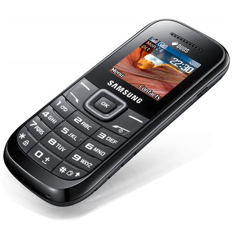 Téléphone Portable Samsung Gt 1202 Double Sim Noir