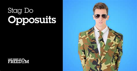 Completely Mental Suits From Opposuits Stylish Stag Night Suits 0