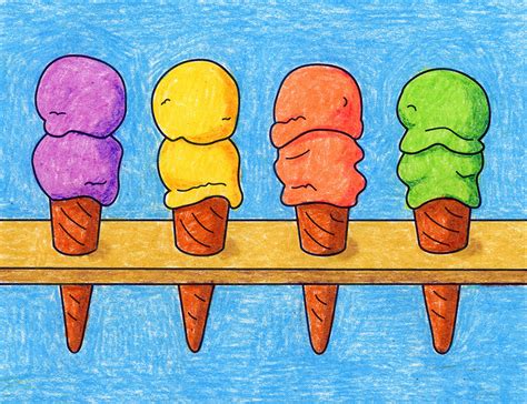 Ice Cream Cone Art Images And Photos Finder