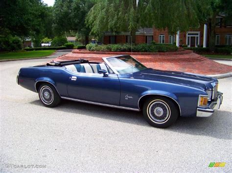 1973 Blue Glamour Mercury Cougar Xr7 Convertible 32391801 Photo 17