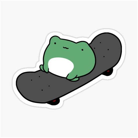 Chamomile Tea Sticker By Saradaboru Redbubble Frog Sketch Frog