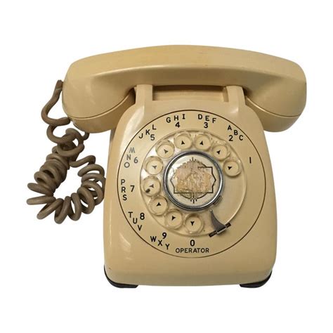 Vintage Classic Ivory Dial Telephone Chairish