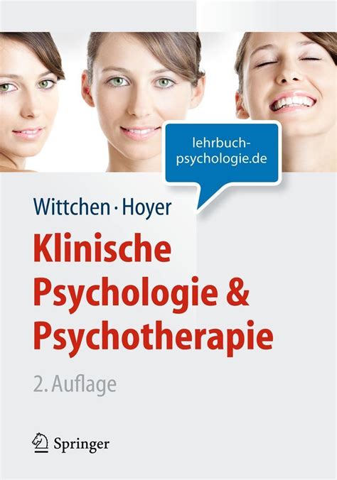 Klinische Psychologie And Psychotherapie Lehrbuch Mit Online Materialien