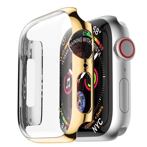 Bakeey Plating Touch Screen Hard PC Watch Cover For Apple ...