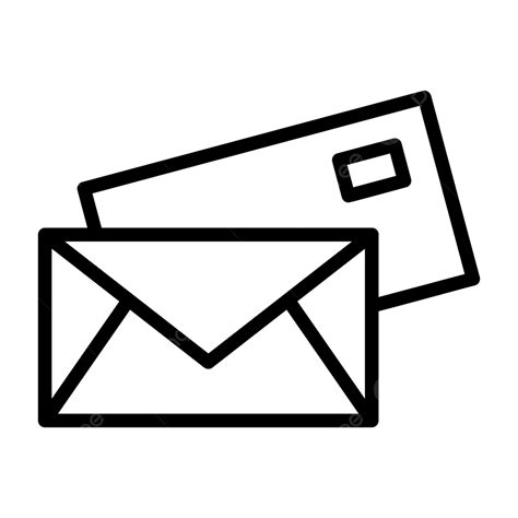 Envelope Line Icon Vector Envelope Icon Email Envelope Png And