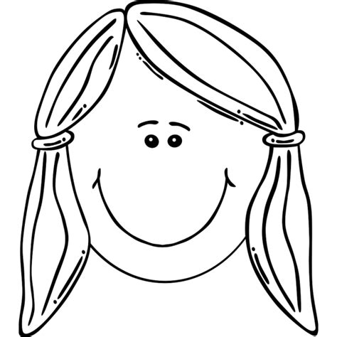 Face Of Girl Outline Png Svg Clip Art For Web Download Clip Art Png Icon Arts