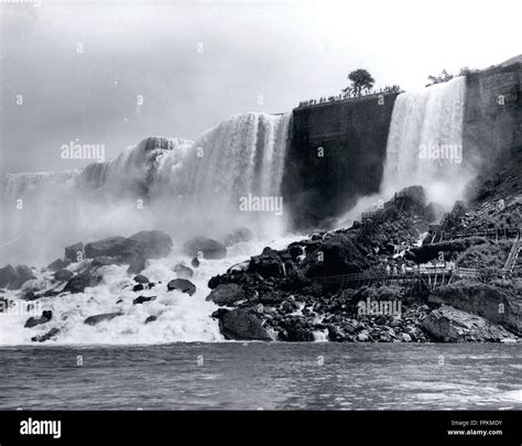 Sep 9 1960 New York Us Niagara Falls Is The Collective Name For Three Waterfalls That