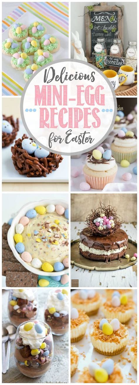 When preparing desserts for parties, bake sales, and children's birthdays, you may have to account for a variety of diets and food allergies. Delicious Cadbury mini-egg dessert ideas for Easter. I can't get enough of these in 2020 | Mini ...